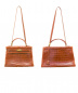 中古・古着 HERMES (エルメス) ケリーバッグ32 ブラウン サイズ:32 アリゲーター：1880000円