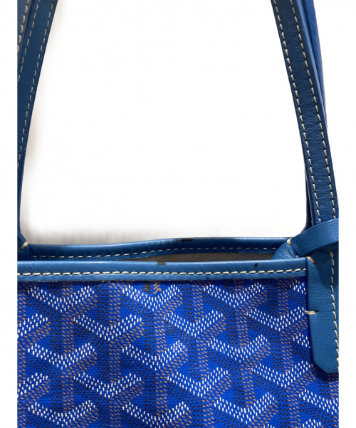 GOYARD（ゴヤール）GOYARD (ゴヤール) サンルイPM ブルー サイズ:サンルイPMの古着・服飾アイテム
