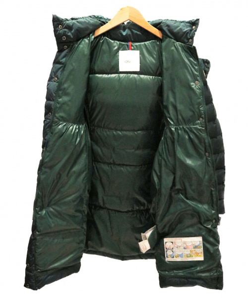 MONCLER（モンクレール）MONCLER (モンクレール) ダウンジャケット グリーン サイズ:152の古着・服飾アイテム