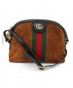GUCCIグッチ）の古着「オフィディア シェリーライン スモールショルダーバッグ」｜ブラウン
