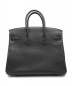 HERMES (エルメス) バーキン25 ブラック バーキン2525 トゴ □N：1380000円