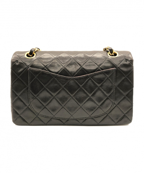 CHANEL（シャネル）CHANEL (シャネル) チェーンショルダーバッグ ブラック サイズ:23 マトラッセの古着・服飾アイテム