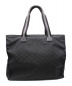 GUCCI (グッチ) GGナイロン/トートバッグ ブラック GG 449178 ナイロン ■：37800円