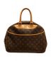 LOUIS VUITTON（ルイヴィトン）の古着「ハンドバッグ/ドーヴィル・ボーリングヴァニティ」｜ブラウン