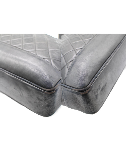 CHANEL（シャネル）CHANEL (シャネル) チェーントートバッグ/マトラッセ ブラック マトラッセ ■の古着・服飾アイテム