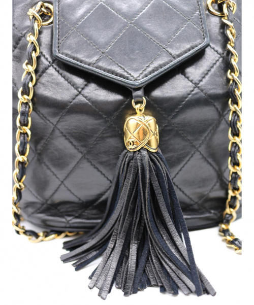 CHANEL（シャネル）CHANEL (シャネル) フリンジショルダーバッグ サイズ:- マトラッセフリンジの古着・服飾アイテム