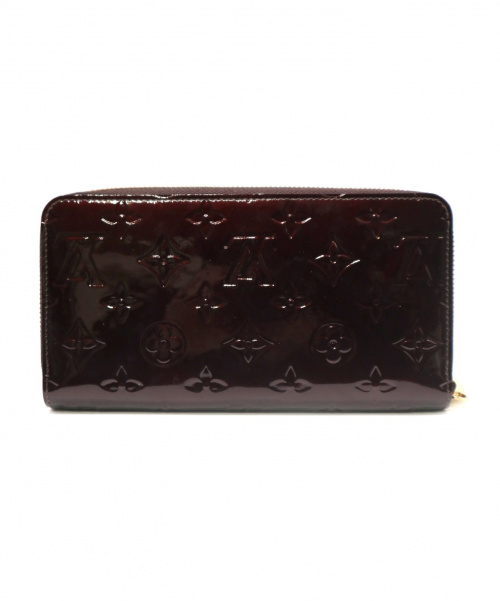 LOUIS VUITTON（ルイ ヴィトン）LOUIS VUITTON (ルイヴィトン) モノグラム・ヴェルニ・ジッピーウォレット アマラント サイズ:- ヴェルニ M90416 モノグラムの古着・服飾アイテム
