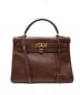 HERMES（エルメス）の古着「ケリーバッグ32」｜ブラウン