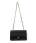 中古・古着 CHANEL (シャネル) マトラッセ/ショルダーバッグ ブラック マトラッセ シープスキン 1789452：198000円