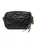 GUCCI (グッチ) GGマーモント/ショルダーポーチ ブラック：82800円