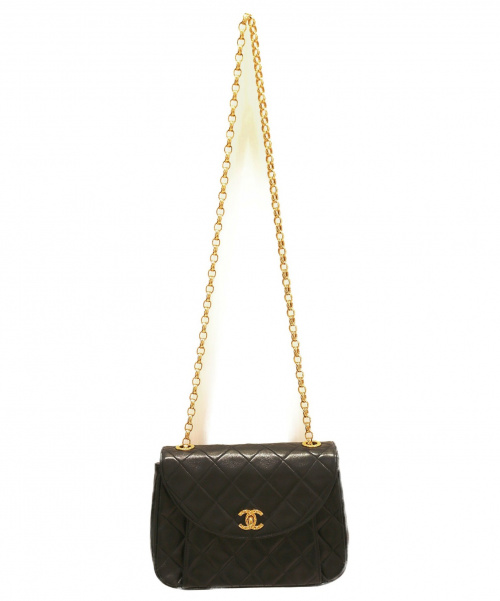 CHANEL（シャネル）CHANEL (シャネル) ヴィンテージショルダーバッグ マトラッセ ラムレザーの古着・服飾アイテム