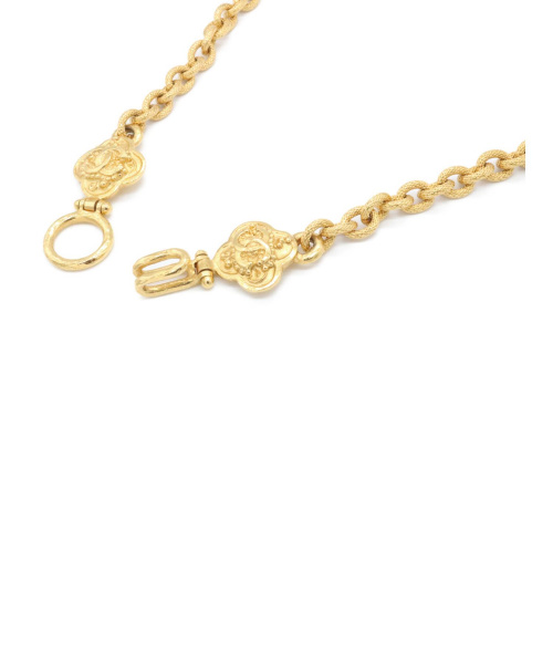 CHANEL（シャネル）CHANEL (シャネル) フェイクパール付きヴィンテージネックレスの古着・服飾アイテム