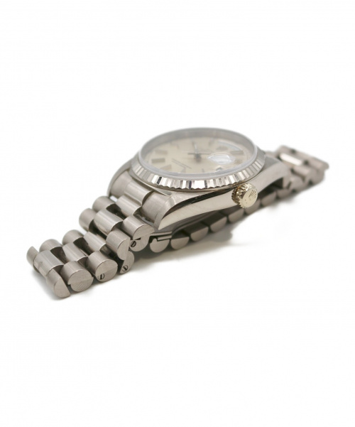 ROLEX（ロレックス）ROLEX (ロレックス) デイデイト　18239 シルバー サイズ:34mmの古着・服飾アイテム