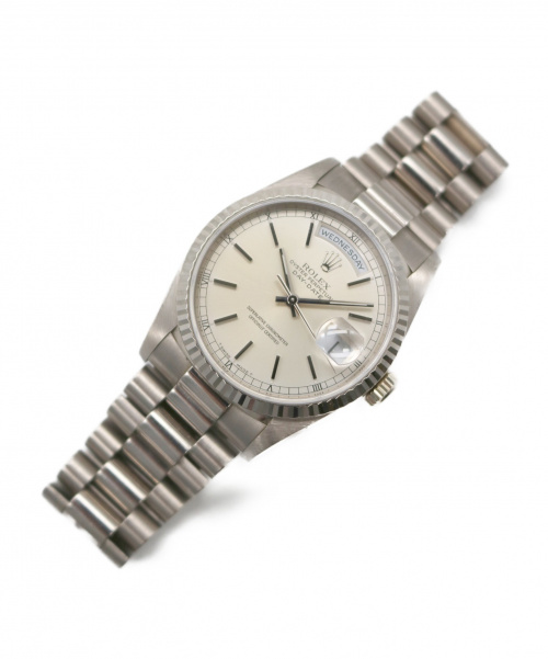 ROLEX（ロレックス）ROLEX (ロレックス) デイデイト　18239 シルバー サイズ:34mmの古着・服飾アイテム
