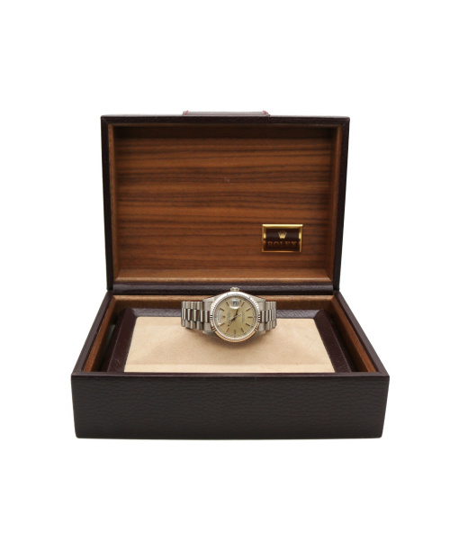 ROLEX（ロレックス）ROLEX (ロレックス) デイデイト　18239 シルバー サイズ:34mmの古着・服飾アイテム