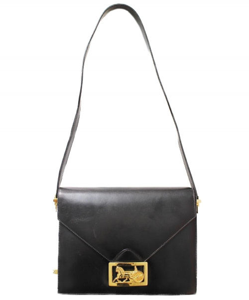 CELINE（セリーヌ）CELINE (セリーヌ) ワンショルダーバッグ/OLD CELINE  ブラック ■の古着・服飾アイテム