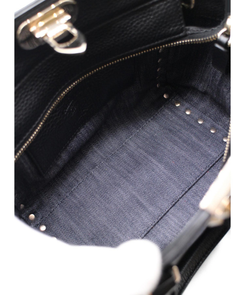 VALENTINO（ヴァレンティノ）VALENTINO (ヴァレンティノ) 2WAYショルダーバッグ デニムの古着・服飾アイテム