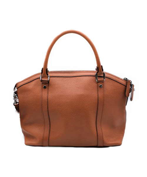 GUCCI（グッチ）GUCCI (グッチ) インターロッキングG 2WAYバッグ ブラウン サイズ:- インターロッキングG 341503・524947 レザー ■の古着・服飾アイテム