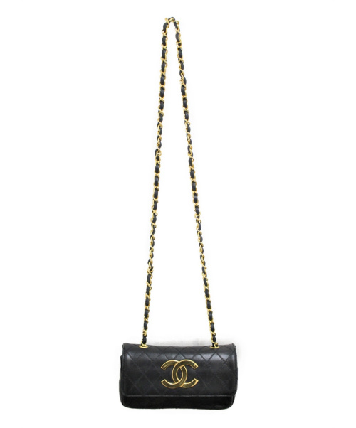 CHANEL（シャネル）CHANEL (シャネル) ビコローレ ブラック サイズ:- ビコローレ レザー 1287259の古着・服飾アイテム