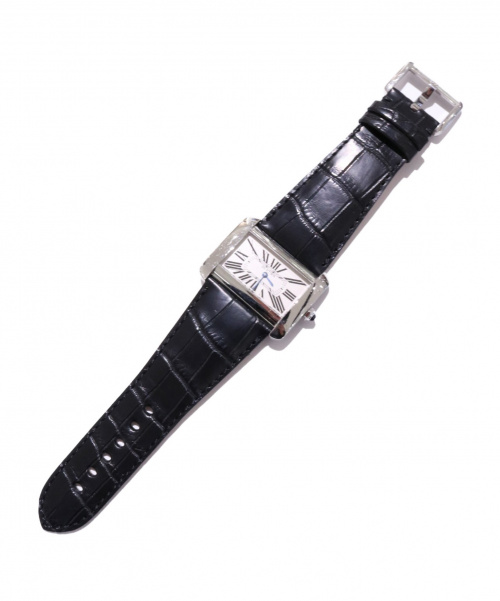 Cartier（カルティエ）Cartier (カルティエ) タンクディヴァンLM ホワイト サイズ:LMの古着・服飾アイテム