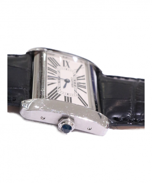 Cartier（カルティエ）Cartier (カルティエ) タンクディヴァンLM ホワイト サイズ:LMの古着・服飾アイテム