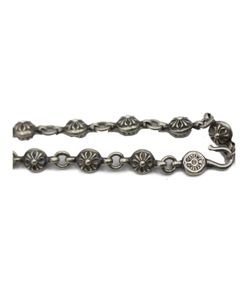 CHROME HEARTS（クロムハーツ）CHROME HEARTS (クロムハーツ) ラージCHクロス / クロスボールチーン サイズ:- SILVER925の古着・服飾アイテム