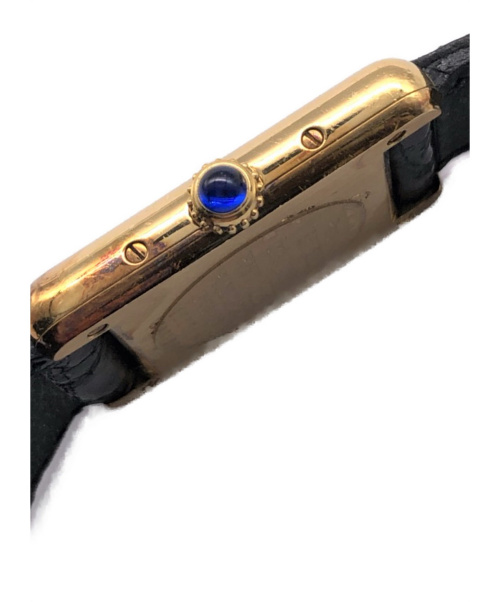 Cartier（カルティエ）Cartier (カルティエ) マストタンク  ヴェルメイユ サイズ:- マストタンク クォーツの古着・服飾アイテム