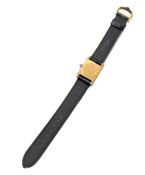 Cartier（カルティエ）Cartier (カルティエ) マストタンク  ヴェルメイユ サイズ:- マストタンク クォーツの古着・服飾アイテム