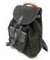 中古・古着 GUCCI (グッチ) バンブーハンドルリュック ブラック：34800円
