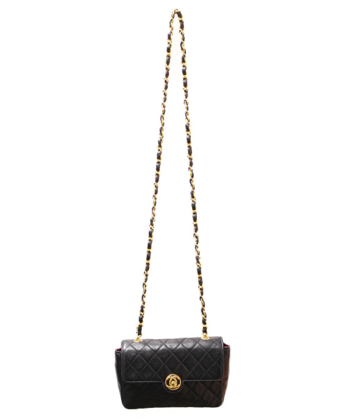 CHANEL（シャネル）CHANEL (シャネル) ミニマトラッセ チェーンショルダーバッグ ブラック サイズ:- ■の古着・服飾アイテム