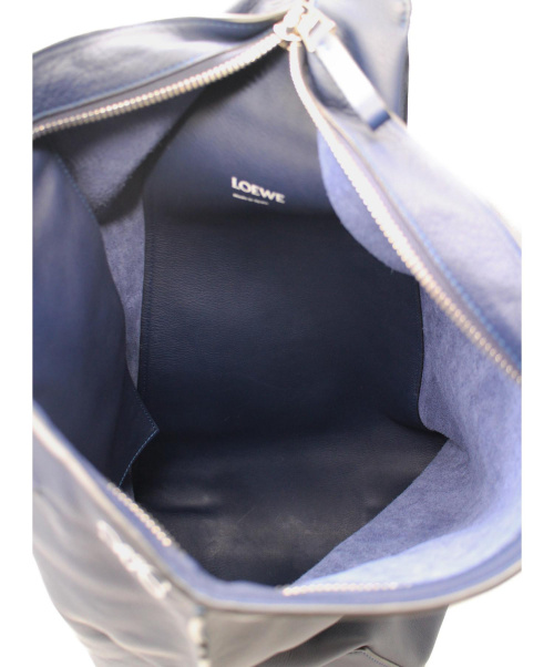 LOEWE（ロエベ）LOEWE (ロエベ) アントン/ワンショルダーバッグ ネイビー アントン レザー 061706の古着・服飾アイテム