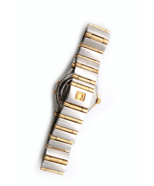 OMEGA（オメガ）OMEGA (オメガ) コンステレーション サイズ:22mm SS×YG　シェル×12Pダイヤの古着・服飾アイテム