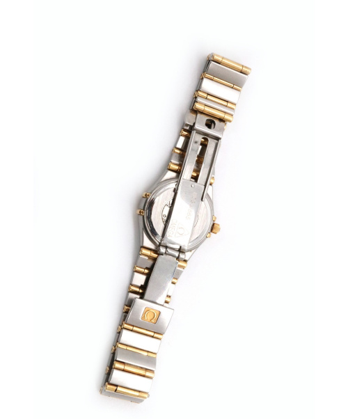 OMEGA（オメガ）OMEGA (オメガ) コンステレーション サイズ:22mm SS×YG　シェル×12Pダイヤの古着・服飾アイテム