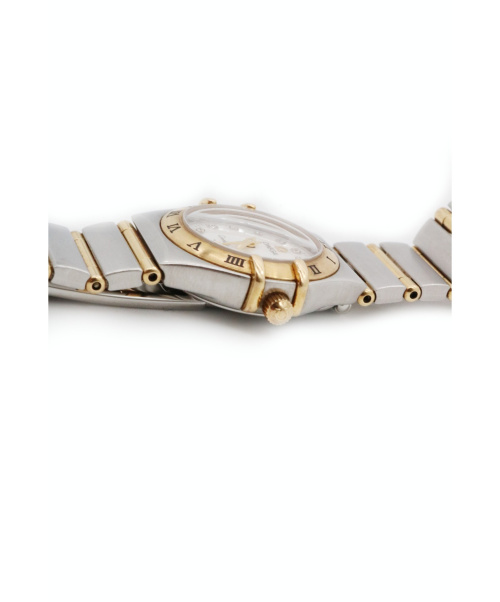 OMEGA（オメガ）OMEGA (オメガ) コンステレーション サイズ:22mm SS×YG　シェル×12Pダイヤの古着・服飾アイテム
