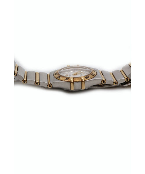OMEGA（オメガ）OMEGA (オメガ) コンステレーション サイズ:22mm SS×YG　シェル×12Pダイヤの古着・服飾アイテム