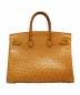 HERMES (エルメス) バーキン35 サイズ:35 オーストリッチ　ゴールド金具：998000円