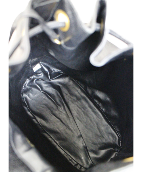 CHANEL（シャネル）CHANEL (シャネル) ターンロックショルダーバッグ ブラック サイズ:- キャビアスキン 8313625の古着・服飾アイテム
