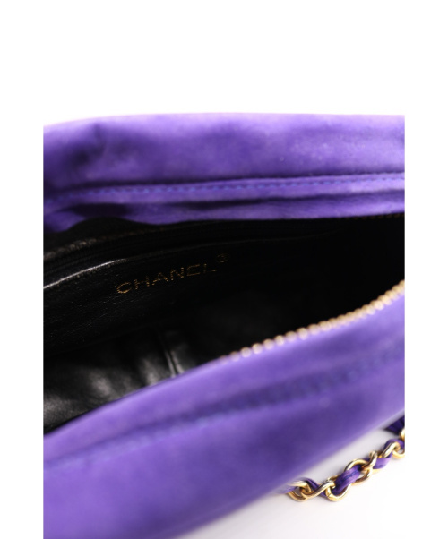 CHANEL（シャネル）CHANEL (シャネル) ショルダーバッグ パープル フリンジマトラッセの古着・服飾アイテム