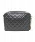 CHANEL (シャネル) フリンジショルダーバッグ ブラック キャビアスキン：188000円