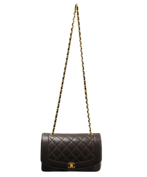 CHANEL（シャネル）CHANEL (シャネル) ダイアナショルダーバッグ ブラック 2772959の古着・服飾アイテム