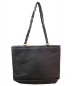 CHANEL (シャネル) トートバッグ ブラック レザー ■：59800円