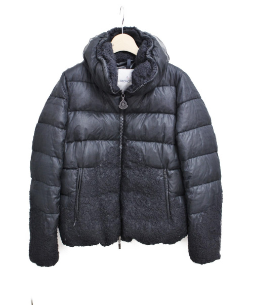 MONCLER（モンクレール）MONCLER (モンクレール) PANACHE/ダウンジャケット ブラック サイズ:1の古着・服飾アイテム