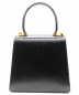 Salvatore Ferragamo (サルバトーレフェラガモ) ガンチーニ2WAYバッグ ブラック  レザー　ゴールド金具：49800円