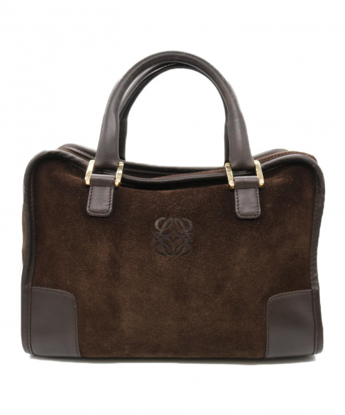 LOEWE（ロエベ）LOEWE (ロエベ) アマソナ28  ブラウン サイズ:28 スウェードの古着・服飾アイテム