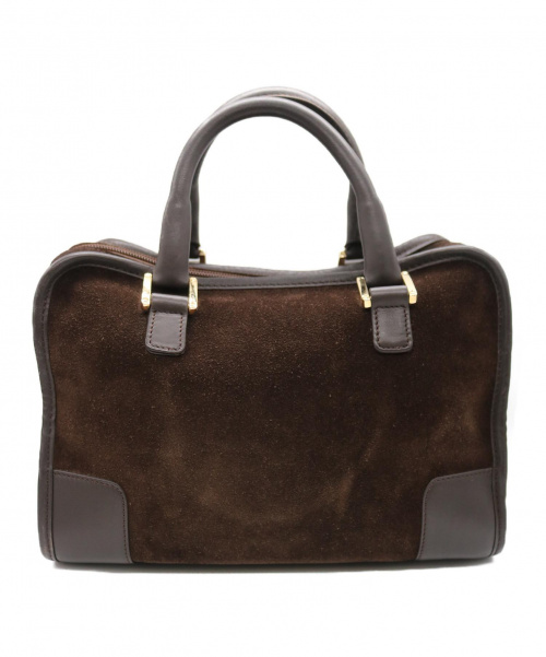 LOEWE（ロエベ）LOEWE (ロエベ) アマソナ28  ブラウン サイズ:28 スウェードの古着・服飾アイテム