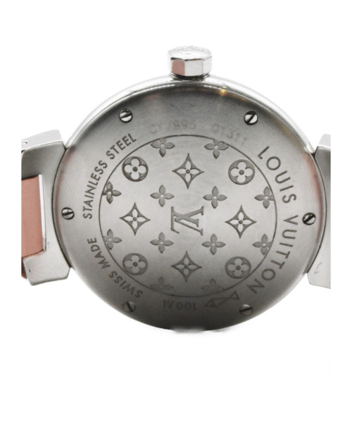 LOUIS VUITTON（ルイ ヴィトン）LOUIS VUITTON (ルイヴィトン) タンブール/ サイズ:- タンブール Q1311 クォーツ ラバー CY7995の古着・服飾アイテム