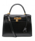 HERMES（エルメス）の古着「ケリーバッグ28」｜ブラック