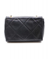 CHANEL (シャネル) チェーンショルダーバッグ ブラック 0752185：84800円