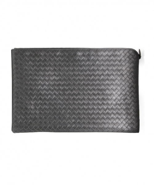 BOTTEGA VENETA（ボッテガベネタ）BOTTEGA VENETA (ボッテガヴェネタ) ドキュメントケース/クラッチバッグ ブラック サイズ:- イントレチャートの古着・服飾アイテム