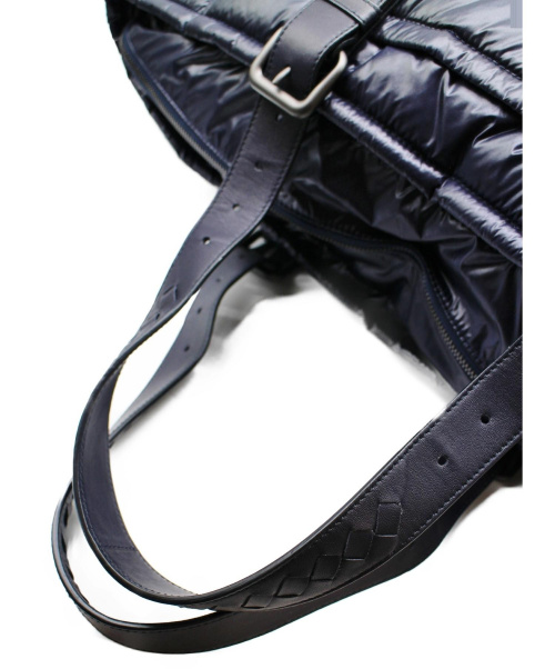 BOTTEGA VENETA（ボッテガベネタ）BOTTEGA VENETA (ボッテガベネタ) ナイロントートバッグ ダークネイビー  ■の古着・服飾アイテム